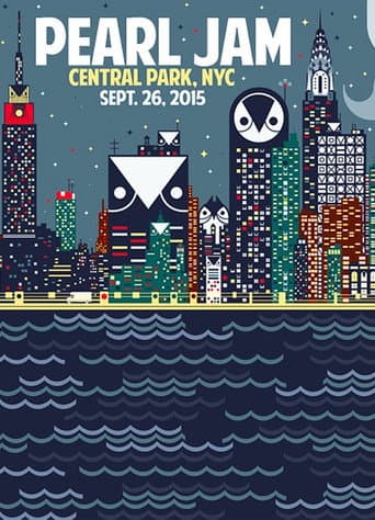 Poster for Pearl Jam: Global Citizens Festival - New York 2015
