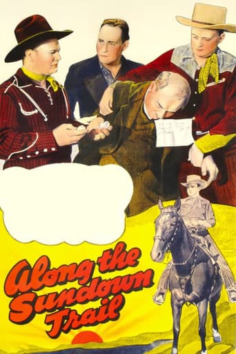 Poster for Along the Sundown Trail