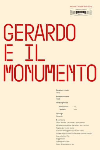 Poster for Gerardo E Il Monumento