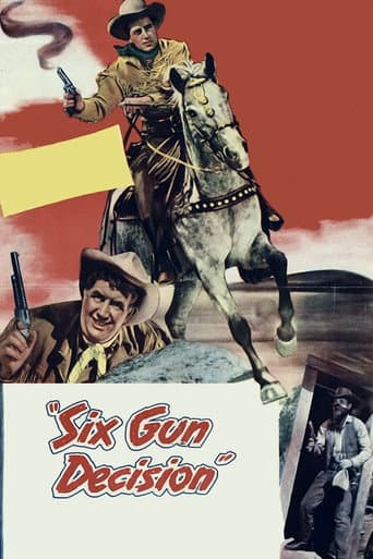 Poster for Six Gun Decision