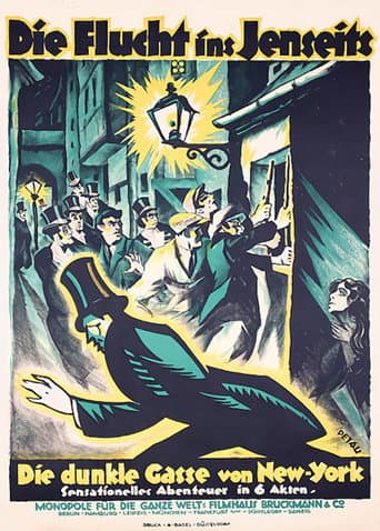 Poster for Die Flucht ins Jenseits oder: Die dunkle Gasse von New York