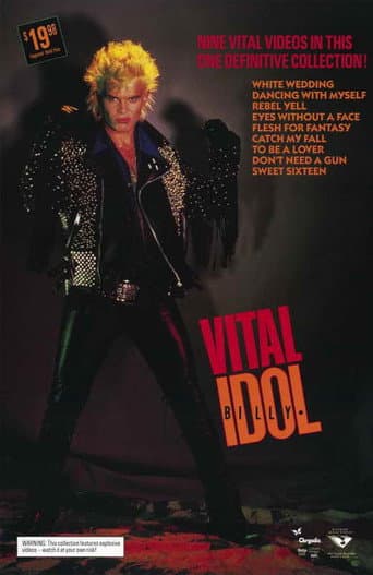 Poster for Billy Idol - VITAL IDOL