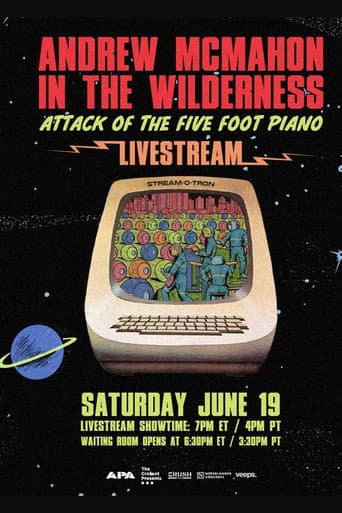 Poster for Andrew McMahon in the Wilderness - Attack of the Five Foot Piano