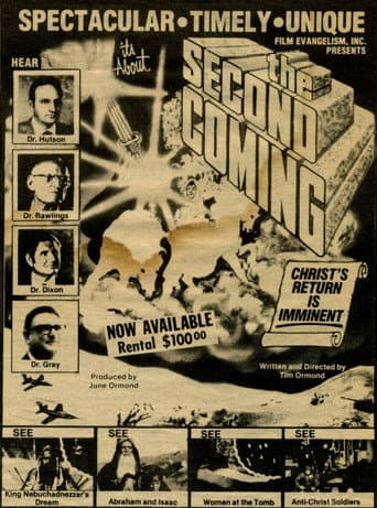 Poster for It's About the Second Coming