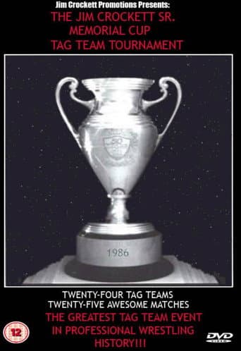 Poster for The First Annual NWA Jim Crockett Sr. Memorial Cup Tag Team Tournament