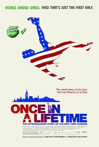 Poster for Once in a Lifetime: The Extraordinary Story of the New York Cosmos