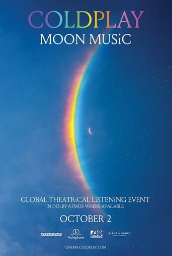 Poster for Coldplay: Moon Music - Global Theatrical Listening Event