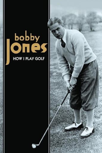 Poster for How I Play Golf, by Bobby Jones No. 5: 'The Medium Irons'