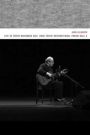 Poster for João Gilberto – Live in Tokyo november 8 & 9, 2006 Tokyo International Forum Hall A