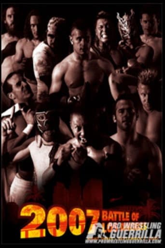 Poster for PWG: 2007 Battle of Los Angeles - Night Three