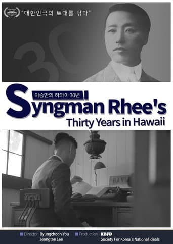 Poster for Syngman Rhee's Thirty Years in Hawaii