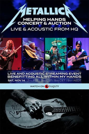 Poster for Metallica Helping Hands Concert & Auction: Live & Acoustic From HQ
