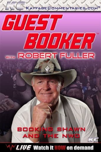 Poster for Guest Booker with Robert Fuller