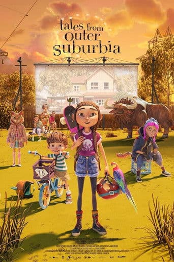 Poster for Shaun Tan's Tales from Outer Suburbia