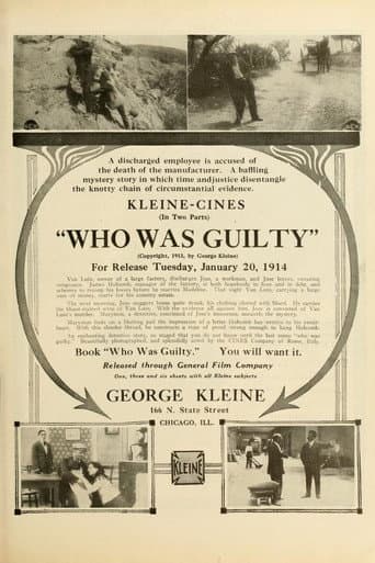 Poster for Who Was Guilty