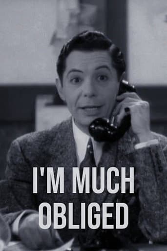 Poster for I'm Much Obliged