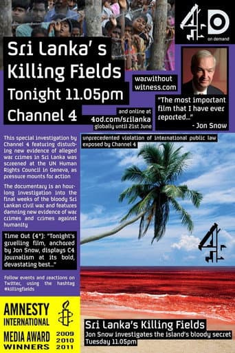 Poster for Sri Lanka's Killing Fields