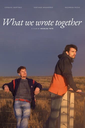 Poster for What We Wrote Together