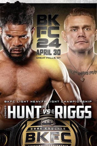 Poster for BKFC 24: Hunt vs Riggs