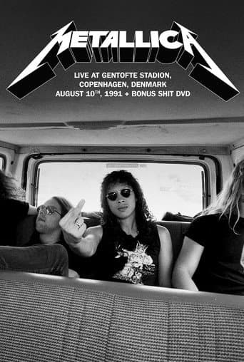 Poster for Metallica - Live at Gentofte Stadion, Copenhagen, Denmark - August 10th, 1991