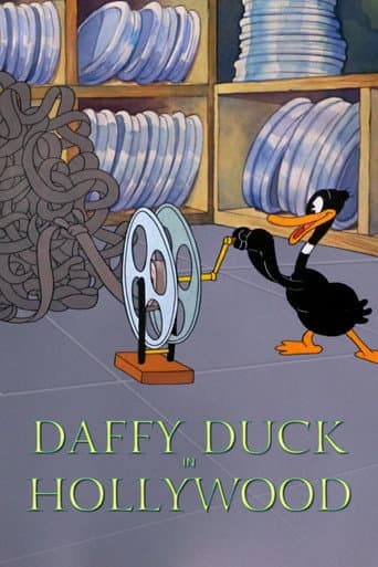 Poster for Daffy Duck in Hollywood