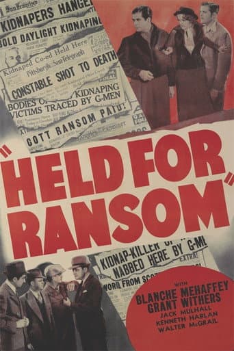 Poster for Held For Ransom