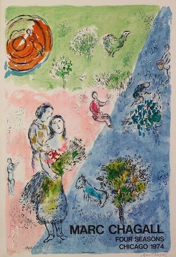 Poster for The Gift: Four Seasons Mosaic of Marc Chagall