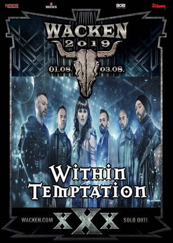 Poster for Within Temptation - Wacken 2019