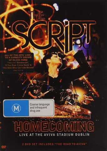 Poster for The Script: Homecoming Live at the Aviva Stadium