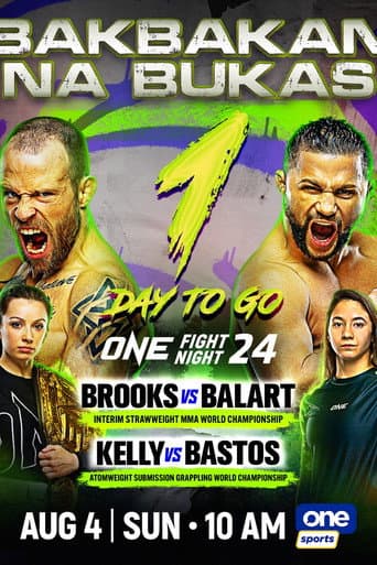Poster for ONE Fight Night 24: Brooks vs. Balart