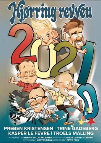 Poster for Hjørring Revyen 2021 - Stærkt hold i underholdende revy