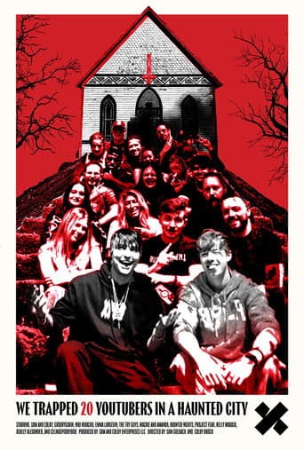 Poster for We Trapped 20 YouTubers in a Haunted City