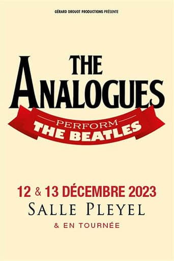 Poster for Hommage to the Beatles The Analogues at Paris' Salle Pleyel