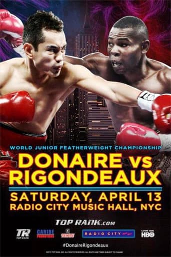 Poster for Nonito Donaire vs. Guillermo Rigondeaux