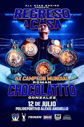 Poster for Roman 'Chocolatito' Gonzalez vs. Rober Barrera