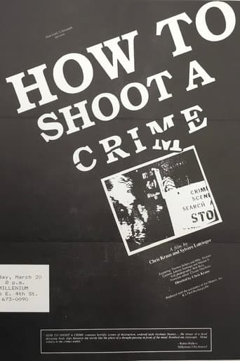 Poster for How to Shoot a Crime