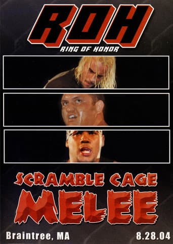 Poster for ROH: Scramble Cage Melee
