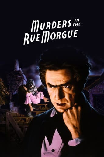 Poster for Murders in the Rue Morgue
