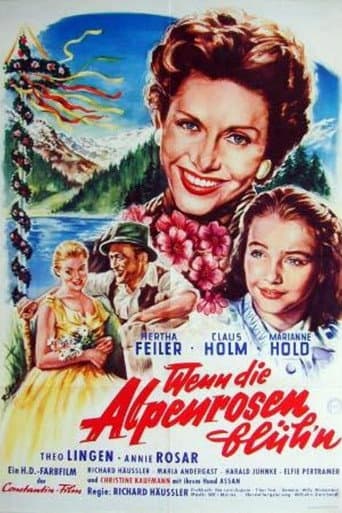Poster for Wenn die Alpenrosen blüh'n