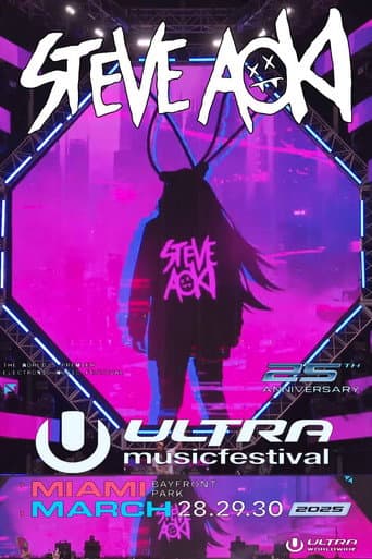 Poster for Steve Aoki: Live at Ultra Music Festival Miami - 2025