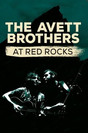 Poster for The Avett Brothers at Red Rocks