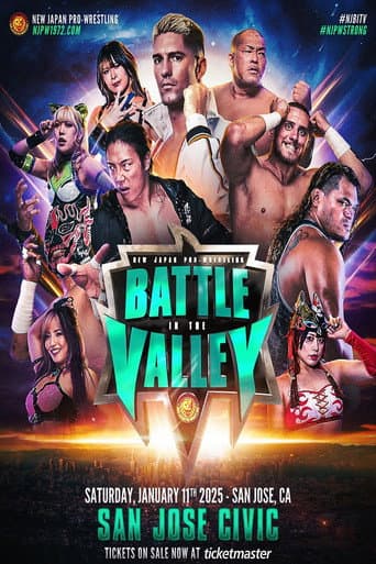 Poster for NJPW Battle in the Valley 2025