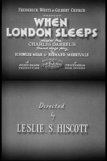 Poster for When London Sleeps