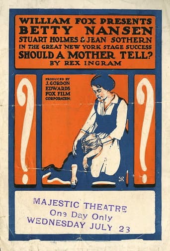 Poster for Should a Mother Tell