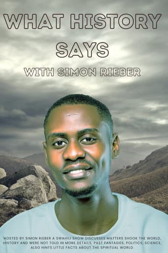 Poster for What History Says with Simon Rieber