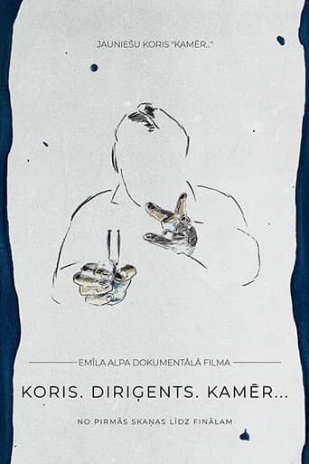 Poster for Choir. Conductor. Kamēr…