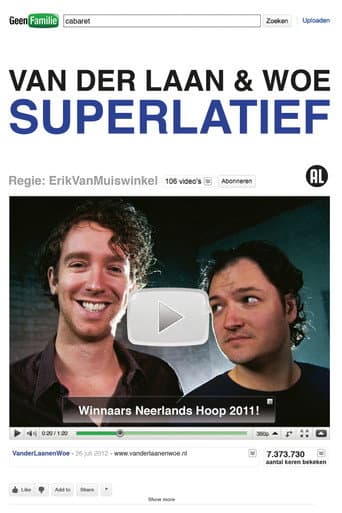 Poster for Van der Laan & Woe: Superlatief