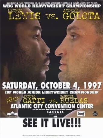 Poster for Lennox Lewis vs. Andrew Golota