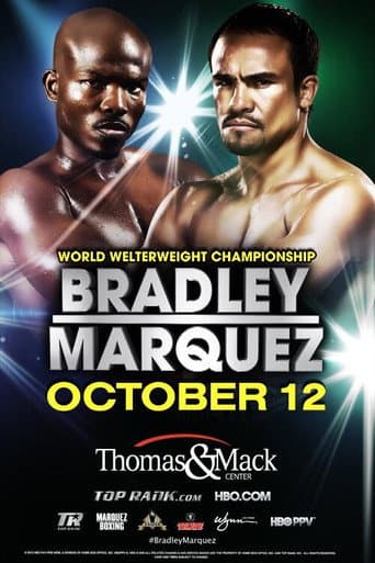 Poster for Timothy Bradley vs. Juan Manuel Marquez