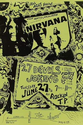 Poster for Nirvana: Rockin’ T.P., Santa Fe 1989